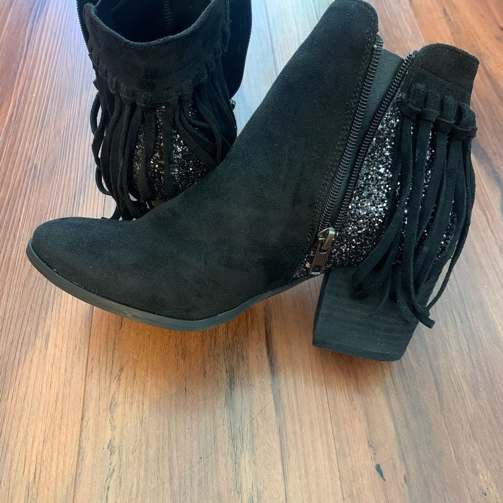 Glitter boots